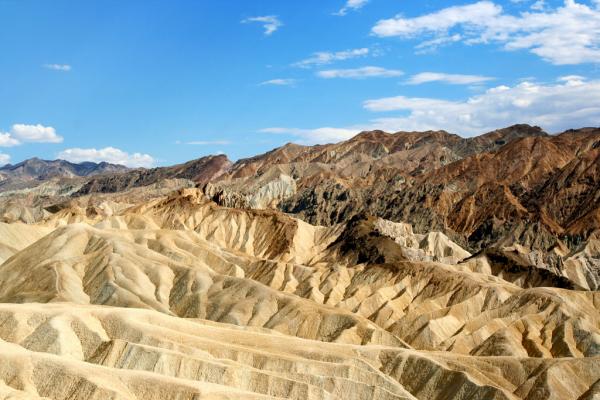 Die Wüste des Death Valley