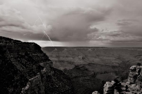Grand Canyon: Blitz und Gewitter