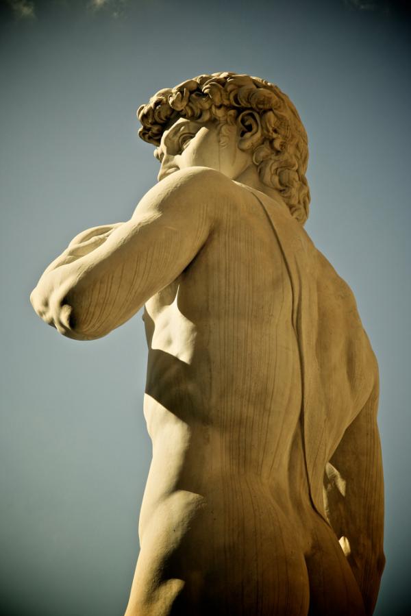 Der berühmte David von Florenz