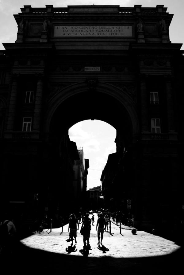 Triumphbogen in Florenz