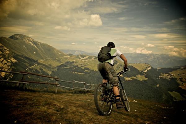 Mountainbiking vom Monte Baldo Mountainbiking vom Monte Baldo