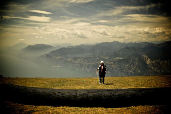 Paragliding vom Monte Baldo Paragliding vom Monte Baldo