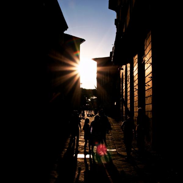 Gasse in Siena
