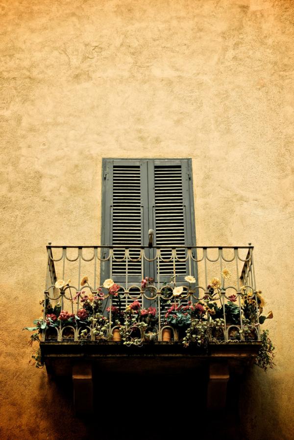 Volterra: Balkon