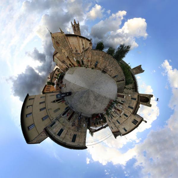 Little World: Monteriggioni, Italien.