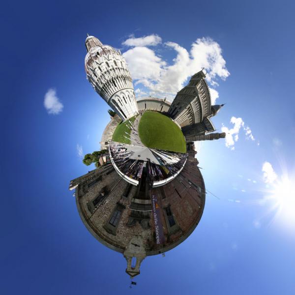 Little World: Piazza del Duomo, Pisa, Italien.