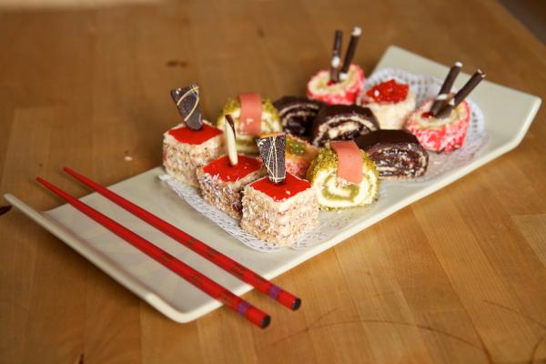 Süßes Sushi