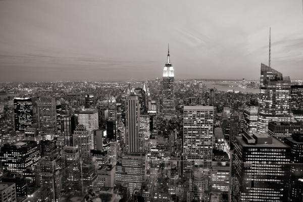 New York City: Blick vom Rockefeller Center