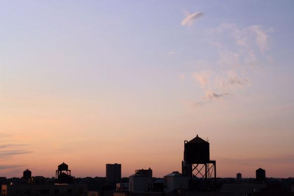 New York City: Water Tanks auf den Dächern